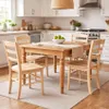 Bunte Rustikale Holzstühle im Landhausstil für Küche und Produktbild-Vorschau 4