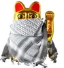 Glückskatze - Maneki-neko - Winkekatze - 40 cm - gold Produktbild-Vorschau 7