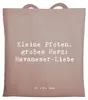 Mr. & Mrs. Panda Shopping Tasche Spruch Havaneser Liebe - Produktbild-Vorschau 1