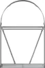 A product shot of a metal firewood rack. Náhled obrázku produktu