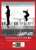 3x Schulblock / DIN A4 / gelocht / 50 Blatt / je 1x Produktbild-Vorschau 3