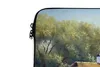 MuchoWow® Laptop Hülle 17 Zoll Laptoptasche Malerei - Haus Produktbild-Vorschau 3