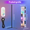 LED Stehlampe RGBIC, 3-teilige Ecklampe, Bluetooth App, Produktbild-Vorschau 7