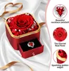Ewige Echte Rose mit Halskette, Geburtstagsgeschenk, Produktbild-Vorschau 4