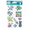 Pixel Game Kinder-Tattoo-Set, abwaschbare Kinder-Tattoos x3 Produktbild-Vorschau 3