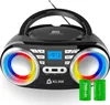 KLIM Boombox B3 Tragbarer CD Player + FM Radio, CD, MP3, Produktbild-Vorschau 1