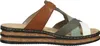 Rieker Damen Pantolette Mehrfarbig Voir les images du produit 55