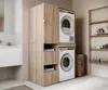 Hochschrank Badschrank für Waschmaschine und Trockner – Produktbild-Vorschau 2