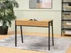 A desk with a book on it, in a room with a plant and a bookshelf. Produktbild-Vorschau
