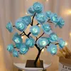 LED-Lampe mit Rosen USB LED-Nachtlicht Produktbild-Vorschau 2
