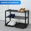 Schuhabtropfschale 50x38x2,5cm Beige 1er-Pack, Schuhwanne Produktbild-Vorschau 5