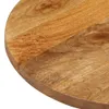 Tischplatte 140x50x2,5 cm Oval Massivholz Mango Produktbild-Vorschau 6