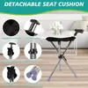 Bastone da passeggio 2-in-1 con sedile, in alluminio, Anteprima dell’immagine prodotto 3