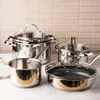 9-Teiliges Topfset Klausberg Kb-7215 Stahl 18/10 Produktbild-Vorschau 18
