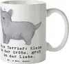 Mr. & Mrs. Panda Kaffeetasse Skye Terrier Liebe - Weiß - Produktbild-Vorschau 1
