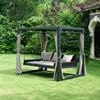 HOME DELUXE Pavillon Gartenliege PROVENCE - 236 x 180 x 210 Produktbild-Vorschau 12
