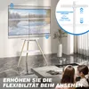 5Rcom Weiß TV Staffelei mit 2 Regalen für 32-65 Zoll Produktbild-Vorschau 4