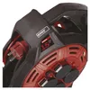 Gummi-Kabeltrommel mit LED-Strahler - 4 Steckdosen, 15m, 1,5mm2 Produktbild-Vorschau