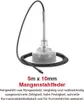 A product image of a pipe cleaning machine component with descriptive text. Produktbild-Vorschau