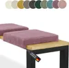 Klemmkissen 1 Leiste Sitzkissen Cordstoff Bankauflage Bankkissen Kissen farbe altrosa Voir les images du produit