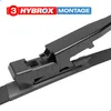 HYBROX FRONT Scheibenwischer kompatibel mit Audi - A3 Produktbild-Vorschau 4
