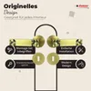 Marketing image showcasing door handles and their features. Produktbild-Vorschau