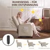 Elektrisch Massagesessel,Fernsehsessel Ruhesessel mit Produktbild-Vorschau 4