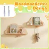 COSTWAY - Set da 2 mensole da parete per bambini, mensola Anteprima dell’immagine prodotto 7
