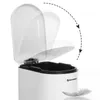SONGMICS Mülleimer, Kosmetikeimer aus Stahl, 10 Liter, Produktbild-Vorschau 5