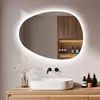 S'AFIELINA 60×45 cm Lustro asymetryczne LED - Lustro Podgląd zdjęcia produktu 15