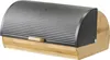 ZELLER PRESENT Brotkasten Bamboo/Metall 39x27x19cm Voir les images du produit 1