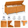 Mucola Auflagenbox Holz Kissentruhe Auflagen Kissenbox 170 Produktbild-Vorschau 4