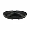 A black circular carbon filter for a range hood, shown from a slightly elevated side angle. Produktbild-Vorschau