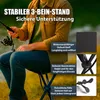 BigDean Kleiner Campinghocker faltbar & Ultraleicht 41cm Produktbild-Vorschau 2