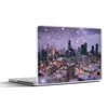 MuchoWow® Laptop Aufkleber Sticker Cover Schnee in Toronto Produktbild-Vorschau 1