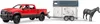 Bruder RAM 2500 Power Wagon con rimorchio per cavalli e 1 Anteprima dell’immagine prodotto 8