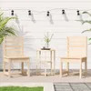 vidaXL Gartenstühle 2 Stk. 40,5x48x91,5 cm Massivholz Produktbild-Vorschau 11