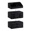 relaxdays Make-Up-Organizer schwarz Náhled obrázku produktu 11