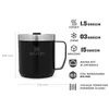 Stanley Classic Legendary Camp Mug 0.35L 12 OZ Matte Black Produktbild-Vorschau 7