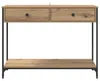 Konsola z szufladą Dąb rzemieślniczy 100 x 34,5 x 75 cm Podgląd zdjęcia produktu 6