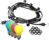Illu-/Partylichterkette 5m - Außenlichterkette schwarz -  Produktbild-Vorschau 1