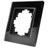 Glas-Rahmen McPower "Flair", 1-fach, schwarz Produktbild-Vorschau 1