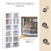 HOMCOM Lot de 2 étagères colonnes Armoire de Rangement Voir les images du produit 10
