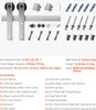 A flat lay image showing a sliding door hardware kit and its accessories, along with a detailed list of specifications and components. Podgląd zdjęcia produktu