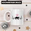 Trendation - Katze Herzschlag Tasse Geschenk für Produktbild-Vorschau 3