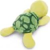A plush toy turtle lying on a white background. Produktbild-Vorschau
