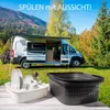 Camping Spülset, 2teilig, Spülwanne Anthrazit + Produktbild-Vorschau 4