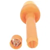 An orange flashlight with its cap removed, showing a spring inside. Produktbild-Vorschau
