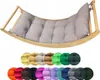 Dekokissen für Kinderwippe Velour hellgrau 120 x 50 x 8 cm, Produktbild-Vorschau 3