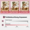 STILVORA Schminktisch mit Spiegel und 3-farbig Produktbild-Vorschau 6